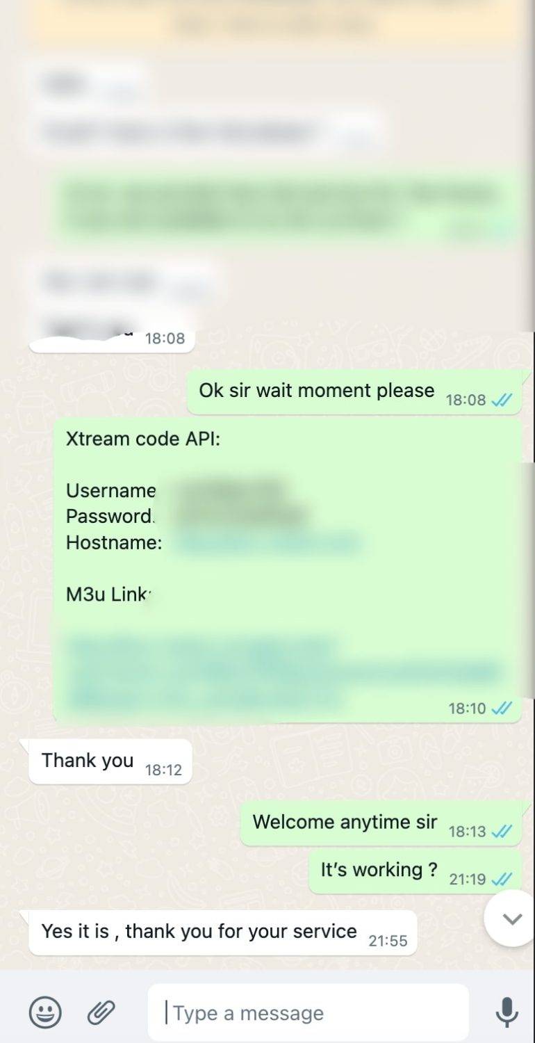 Customer enjoying their favorite channels through Nextvtele